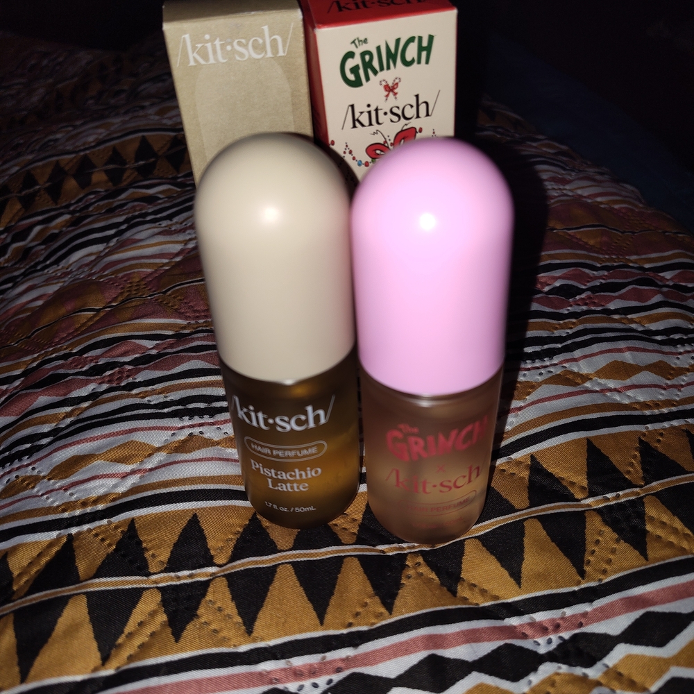 Kitsch Scent Duo Pistachio Latte And Grinch Christmas Cookies, Like New